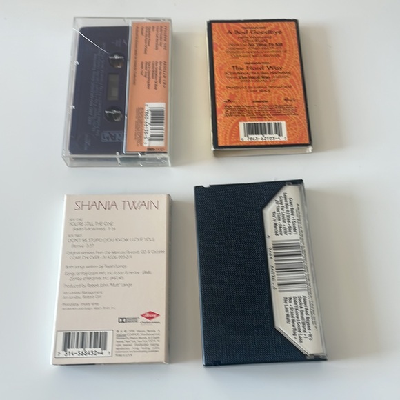 Assorted Vintage Cassette Tapes - Shania Twain, Clint Black & more - Picture 2 of 5